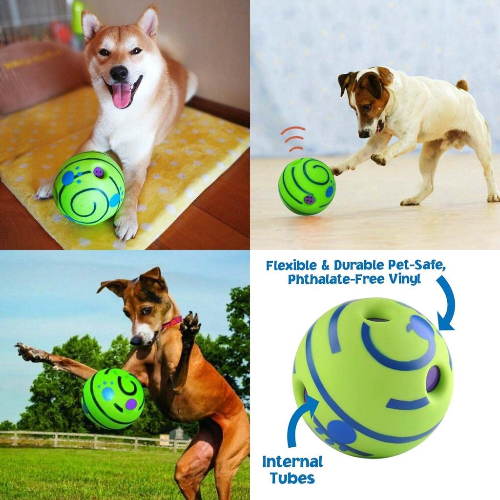 Wobble Wag Giggle Ball Sicher Ungiftig Und Langlebiges Haustierspielzeug Für Hunde
