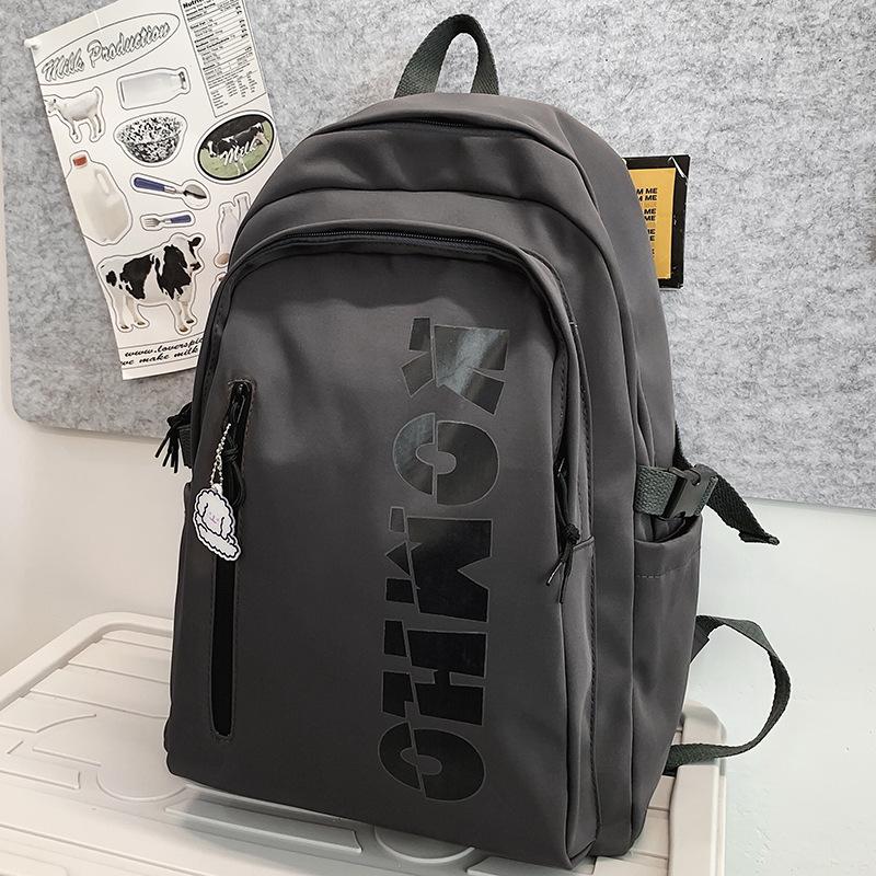 School bag Elementary school student Junior high school student High school student Girl college student Backpack Boy alphabet backpack