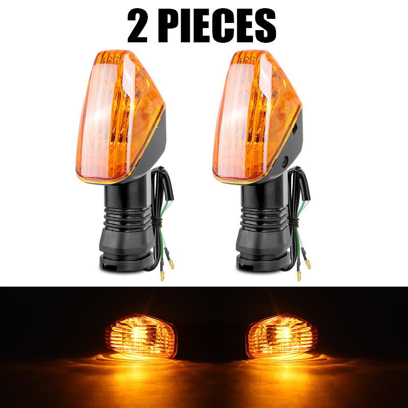 Motorcycle Turn Signals Light Amber Blinker Indicator Flasher Lamp for KAWASAKI NINJA ZX-10R ZX-6R ZX-10RR 1000 650R Z750 Z1000