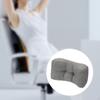 Back Pillow Lumbar Comfort Breathable Support Cushion for Women Men Car