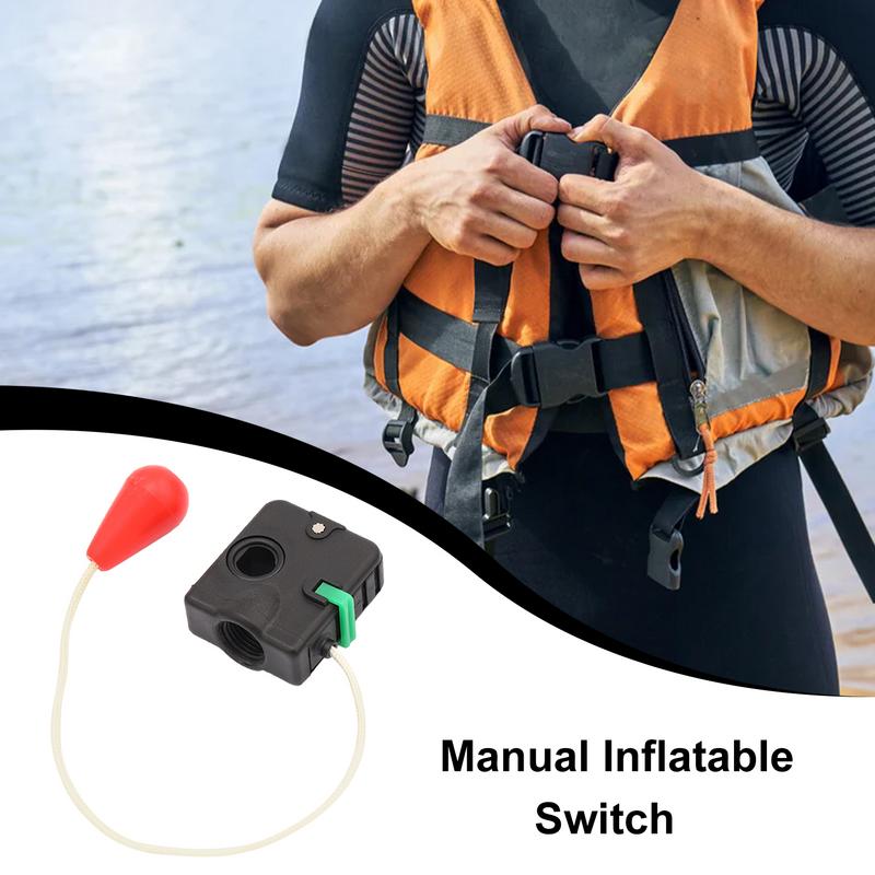 Life Jacket Automatic Inflating Equipment Outdoor Swimming Boating Surfing Inflatable Life Vest Manual Inflating Device