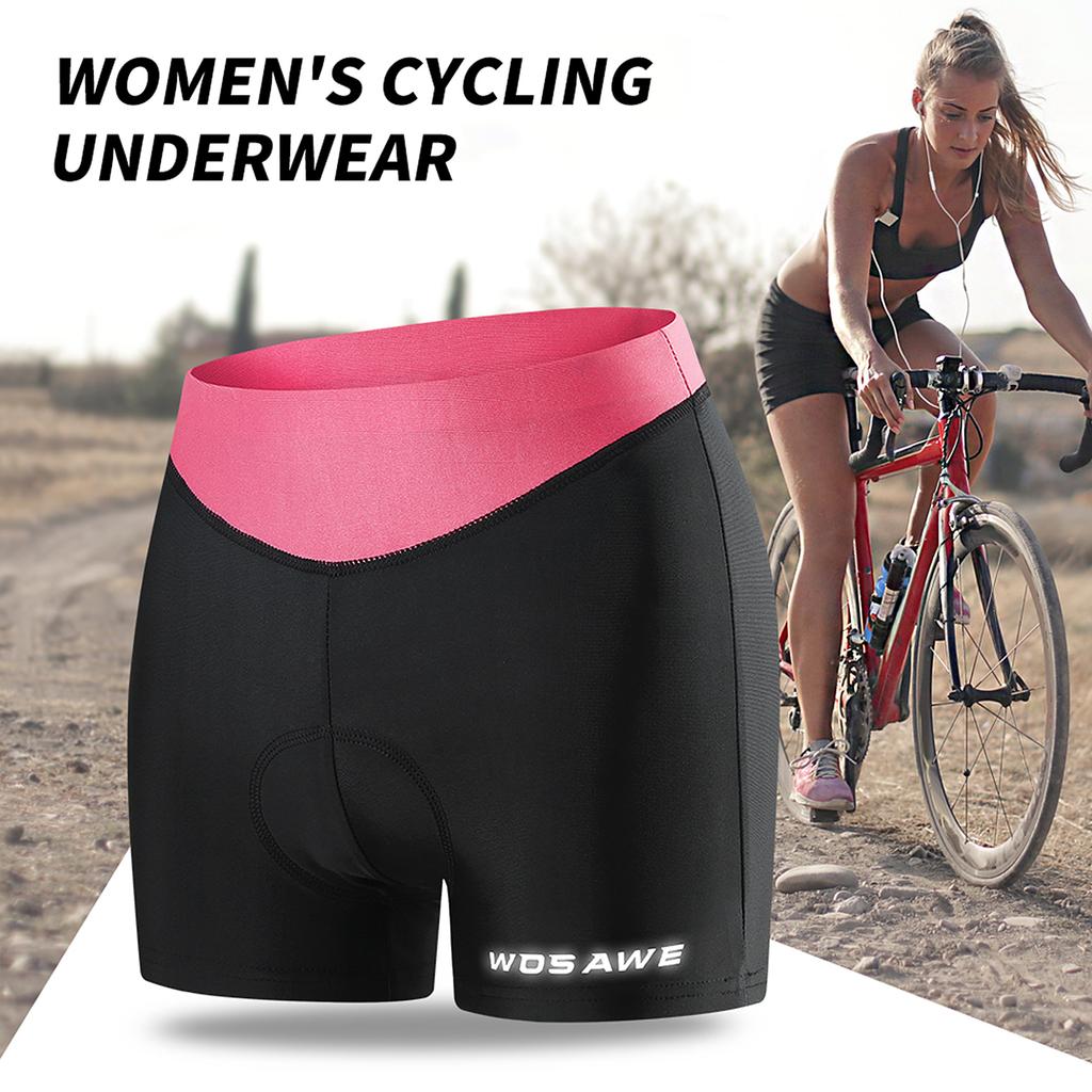 Women Cycle Underwear Padded Bike Shorts Breathable MTB Bicycle Biking Shorts