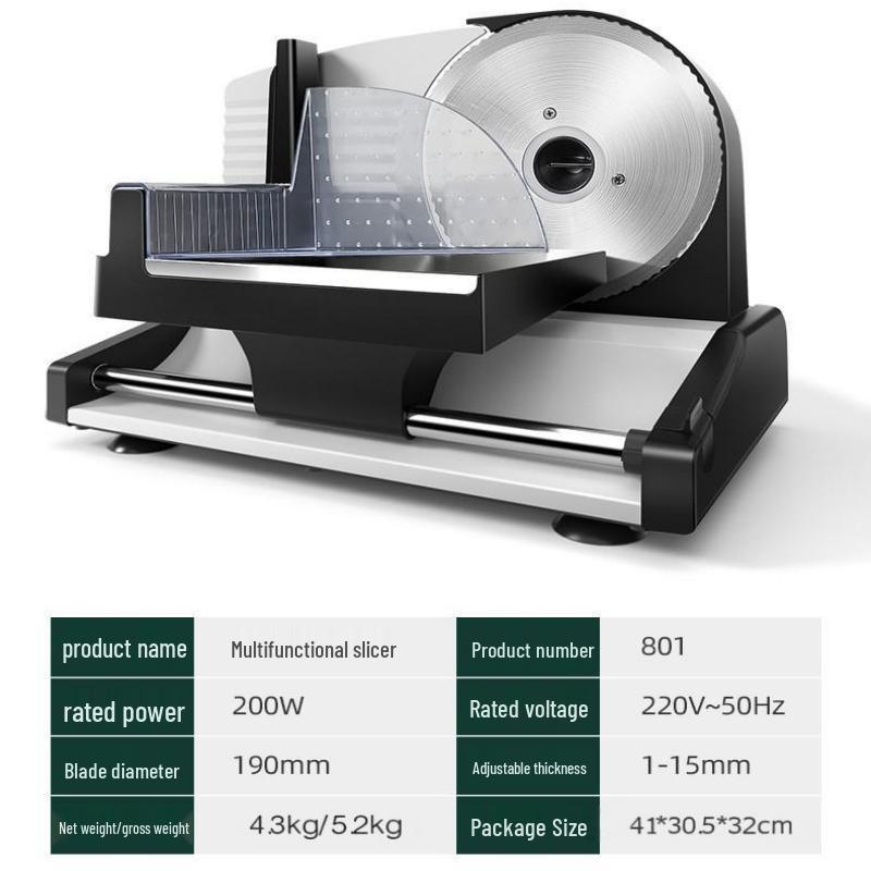 Automatic Household Meat & Bread Slicer