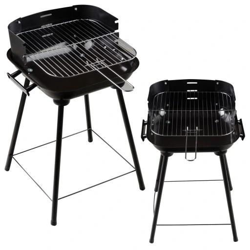 Grill Ogrodowy Węglowy Na Brykiet Regulowany Ruszt Piknikowy