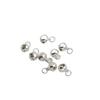 Handmade Silver Jump Ring Bell Pendant for DIY Jewelry