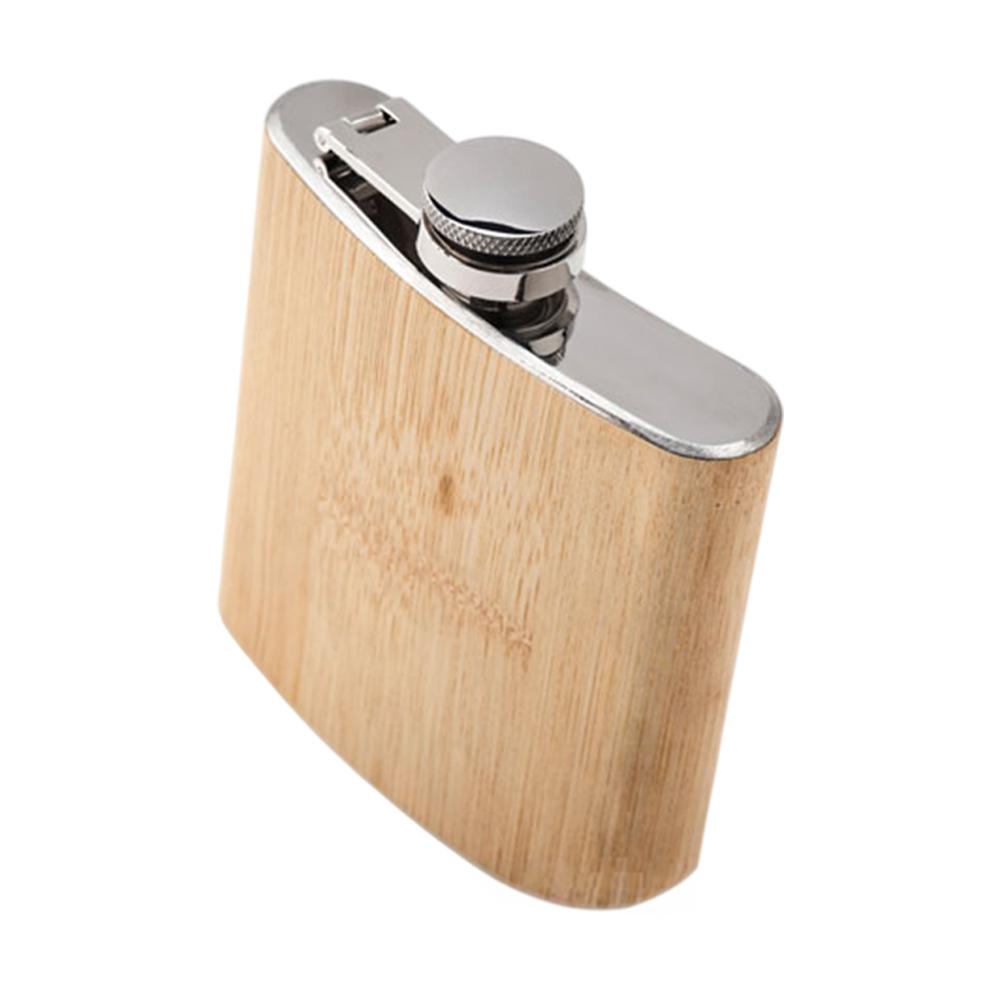MidOcean HipHip Bamboo Slim 170 ml Hip Flask