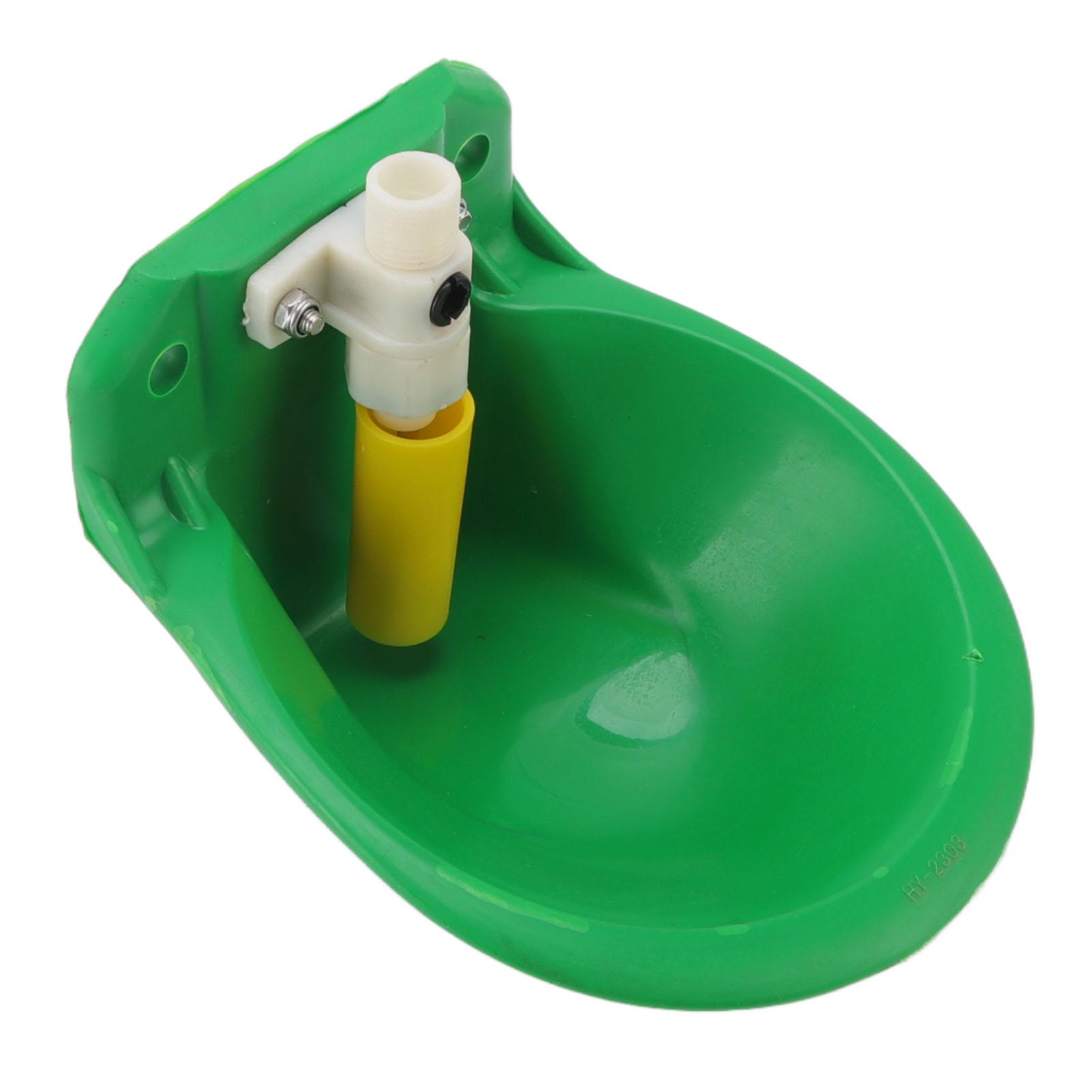 

Automatic Waterer Adjustable Water Volume 1L Water Storage Capacity Plastic Livestock Water Bowl for Pig Cow Sheep