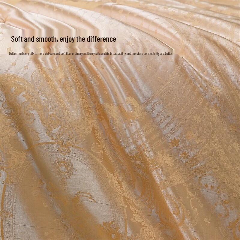 Mercury Home Textiles 100% Mulberry Silk Two-in-One All-Season Comforter