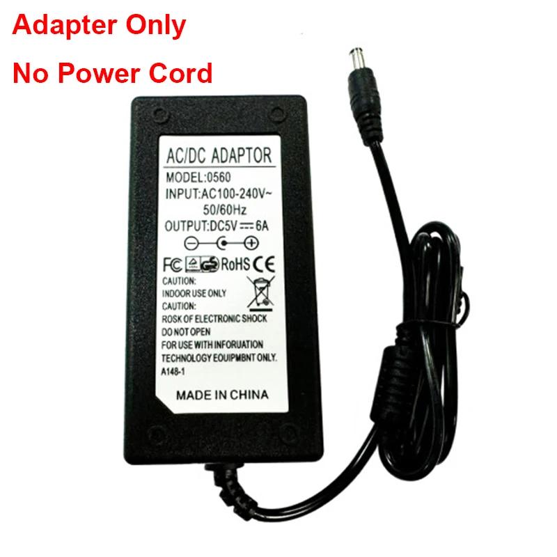 AC 220V To 5V Power Supply Adapter 5A 6A 8A Charger Universal Switching Power Adapter 5 Volt EU US Plug