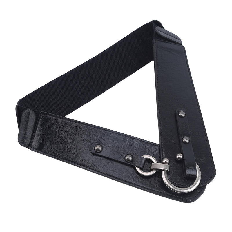 

Повседневный женский пояс с пряжкой, платья, аксессуары, эластичный корсет, пояс, винтажный пояс M чёрный