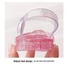 2026 Summer Girls' Breathable Crystal Jelly Sandals: Outdoor Princess Beach Shoes with Soft Sole