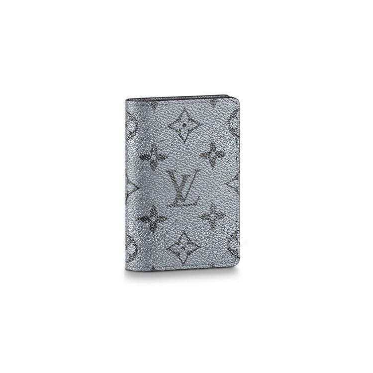 

Louis Vuitton Короткий гаманець-кардхолдер з монограмою на вощеному полотні та шкірі Чоловічий гаманець Сірий M30837 Box(Basic Set+Box)
