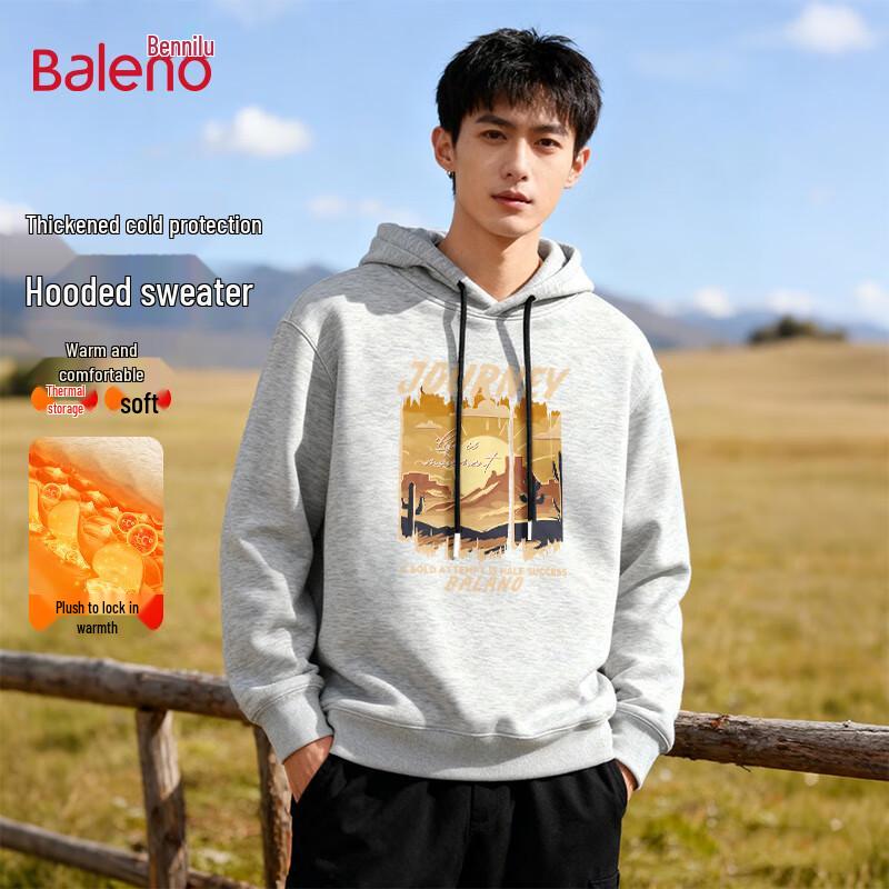 

Baleno Men s Hooded Fleece Sweatshirt 3XL