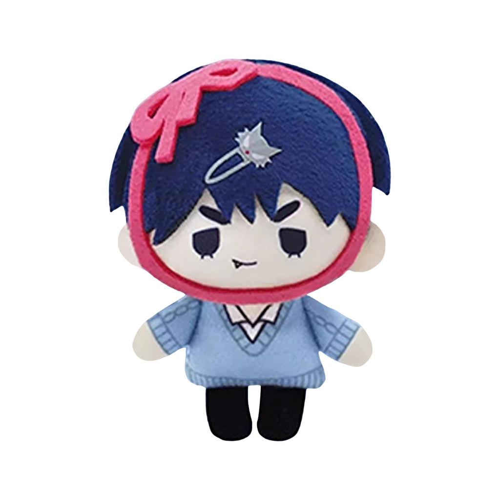 Random styles of cute cartoon dolls and plush toys in the surrounding area