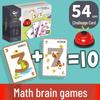 10 Kindergarten Math Addition & Subtraction Teaching Aids - Thinking Timer Toys with 24 Point Gameplay Scene Diagram