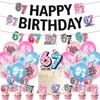 Six Seven Theme Party Decorations 67 Party Backdrop Party Accessories Hanging Flags Cake Toppers Ballons Decorations