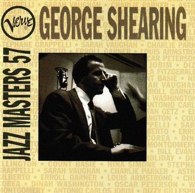 CD GEORGE SHEARING - Verve Jazz Masters 57 : George Shea 5299002 Verve Records 1996 Europe Jazz Used