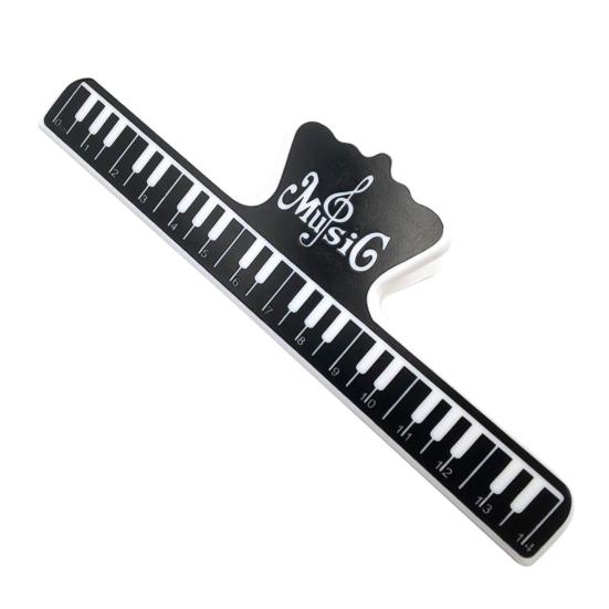 Federklemme Bunt Multifunktionale Plastik Noten Fixierklemmen für Gitarrenspieler