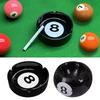 Unique Black Eight Ceramic Ashtray Perfect For Billiard Rooms Home Bars Parties Ideal Gift & Creative Birthday Presents