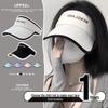 Women's Anti-UV Sun Visor: Slimming Summer Sports Hat for Outdoor Activities