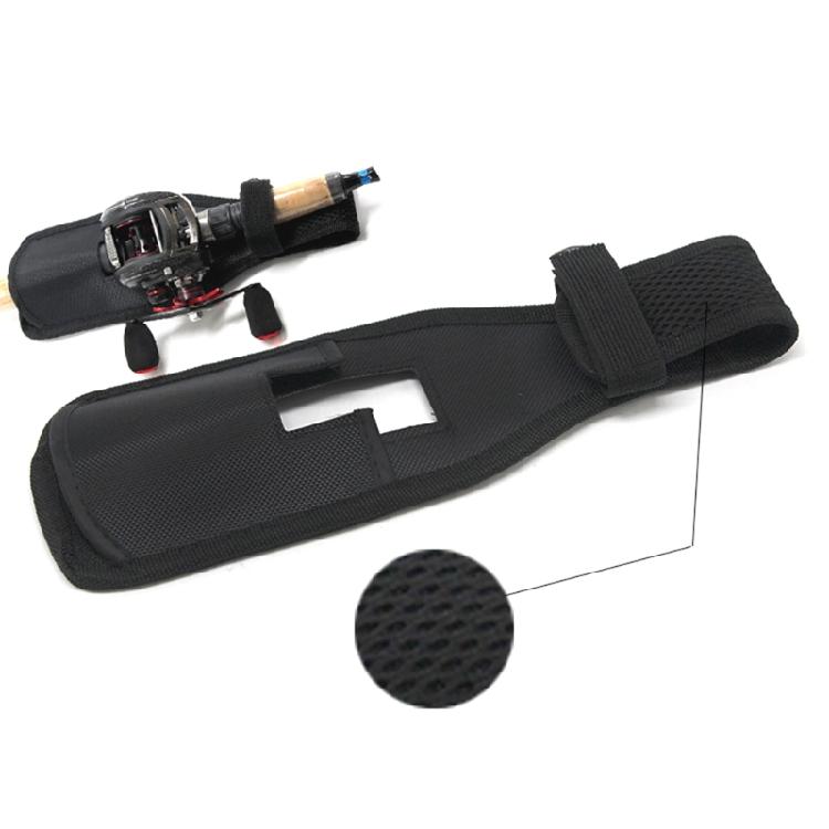 Insert Holder Rod Rack Holder Nylon Sheath Fast Release Fishing Poles Support Waist Hanger Outdoor Rod Portable Black