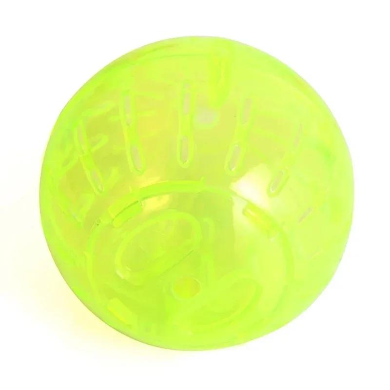 New 1 Pcs Plastic Pet Rodent Mice Jogging Ball Toy Hamster Gerbil Rat Exercise Balls Play Toy Household Pet Supplies