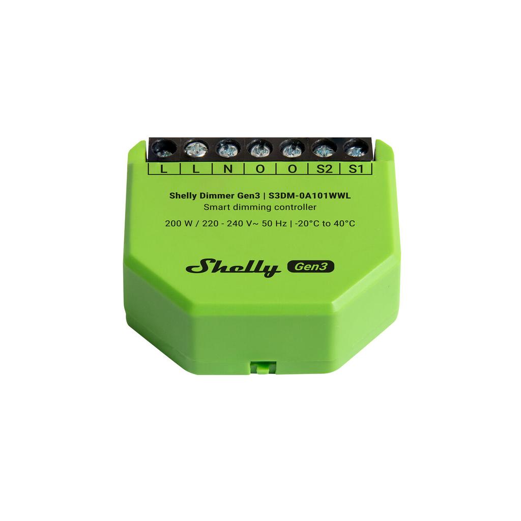 Wi-Fi switch module Shelly Gen 3 220-240 V