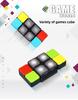 Electronic Handheld New Point Game Fidget Toys Logic Flip Slide 4 Game Modes Changeable Puzzle Magic Cube Music Toy