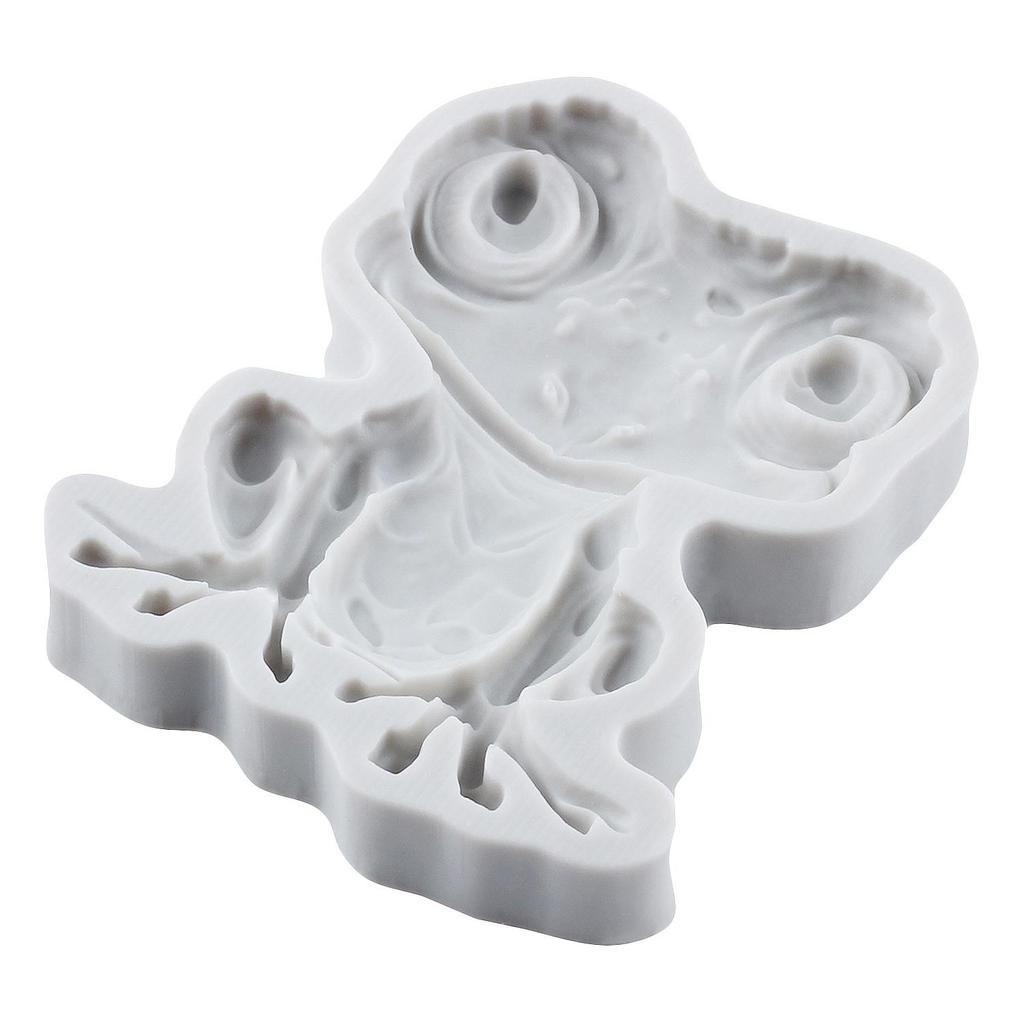 Frosch Silikonformen Frosch Fondantform Kuchen Dekorationswerkzeuge Cupcake Topper Schokoladenhandwerk Gum Paste Polymer Clay