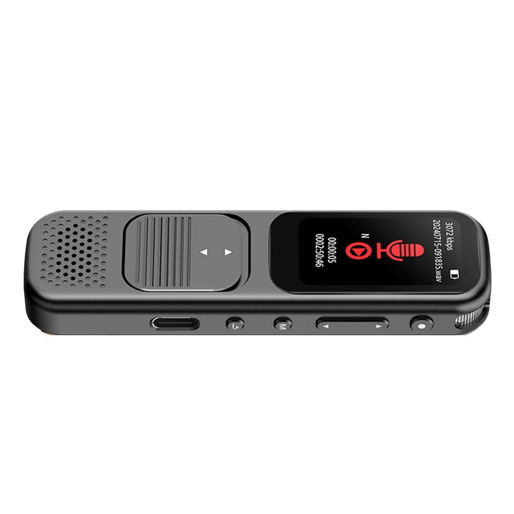 Digital Voice Recorder 3072kps 80H Recording Noise Reduction USB C Voice Activated Recorder for Lectures Meetings Interviews