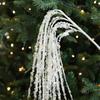 2pcs Sequins Artificial Christmas Glitter Branches  Merry Christmas Decoration