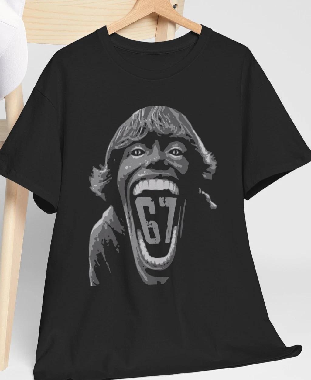 

#67 Six Seven 6-7 SCP-67 Kid Shirt Meme Skrilla TikTok Viral Trend iykyk Tee 2XL