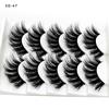 5 Paar 3D-Wimpern Wispy Beauty Natürliche falsche lange dicke falsche Wimpern Make-up