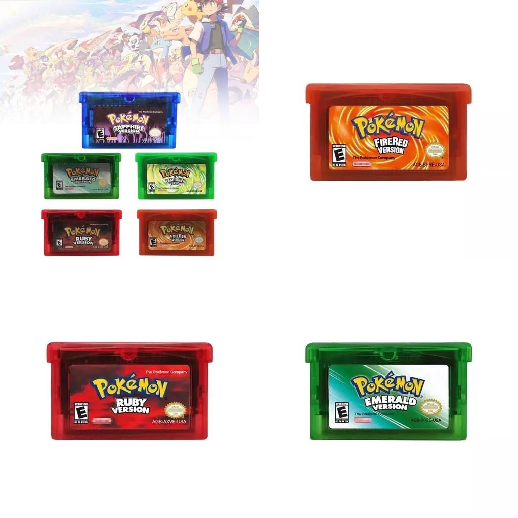 Nostalgic Ndsl Gbm Gbasp Gba Game Cartridge Collection With Legendary Pokmon Designs