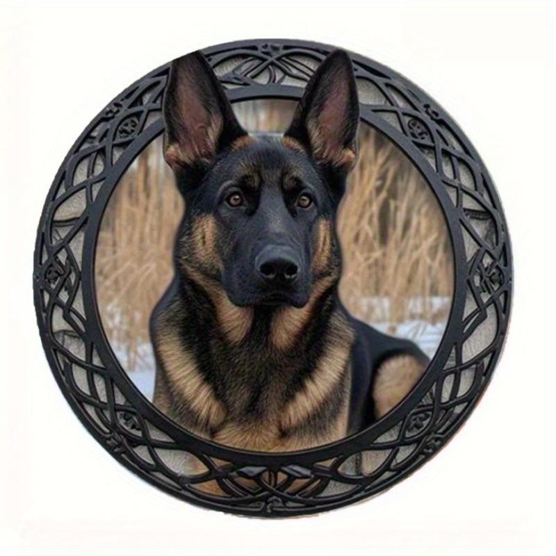 

2d Flat 20*20cm, Round Wooden Sign, Interesting of Dog Theme Decor Gifts, for Bar, Hotel, Cafe, Home, Kitchen, Garden, Bedroom Decor. 20*20cm