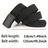 1pc Men's Belt Outdoor Sports Tactical Belt Comfortable Woven Elastic Belt Metal Press Buckle Casual Trendy Neutral Belt MenBelt