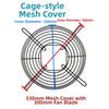 Refrigerator  28 Degree Cooling Fan Blade Mesh Cover Cold Storage Motor Cover 230mm 280mm 330mm Size  Fan Grill