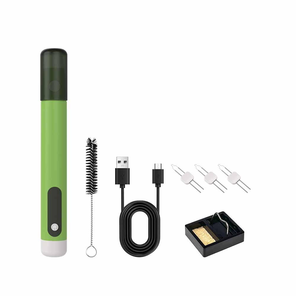 560-600 Celsius Wireless Cautery Pen Cordless USB Soldering Iron Kit  Thread Zapper Burner Tool