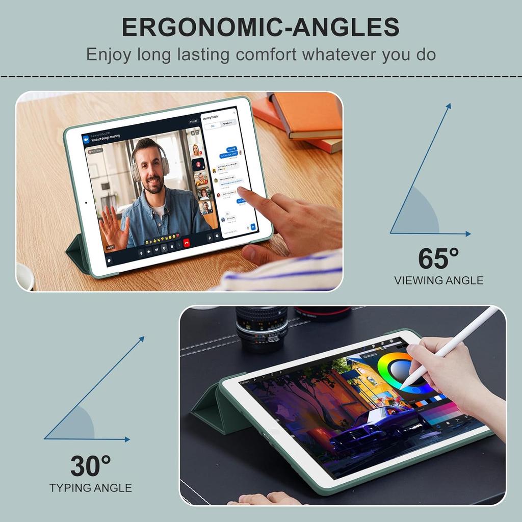 Tri-fold Flip Case For iPad Mini 1 2 3 4 5 7.9'' 2014 2013 Magnetic Stand PU Leather Protective Cover
