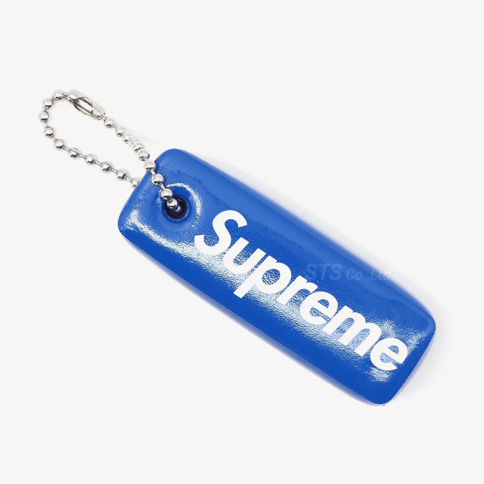 Supreme Floating Keychain Faded Blue One-Size