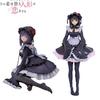 In Stock Anime Style Figure Black Maid Outfit Dress Up Collectible Model Pvc Action Figurine Desktop Decoration Toy Gift For Fan