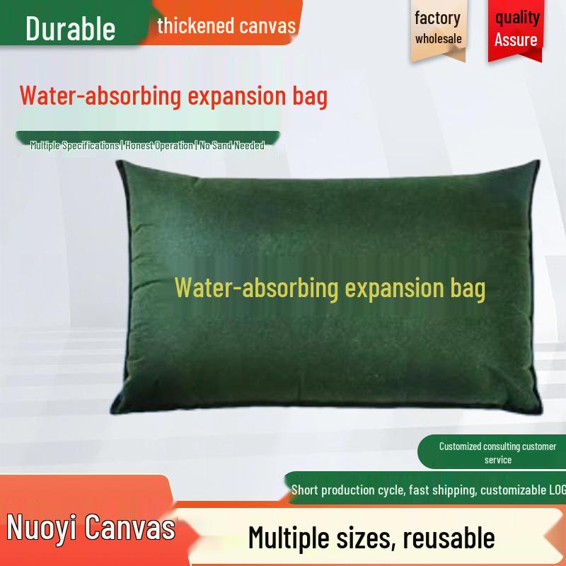 Water-Absorbing Non-Woven Flood Control Bag - No Sand Needed Non-woven 25*50