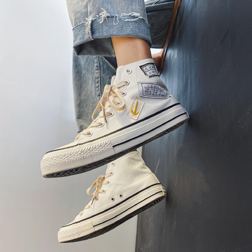 Luksus uformelle herresko herre skateboardsko utendørs pustende menn sports joggesko Fasjonable student joggesko Canvas sko