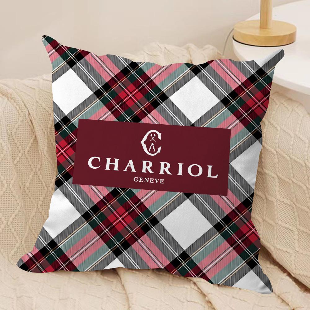 Luxury CCharriol Cushion Cover Pillowcase Ultra Soft Skin Friendly Fabric Cloud Like Comfort  Concealed Zipper