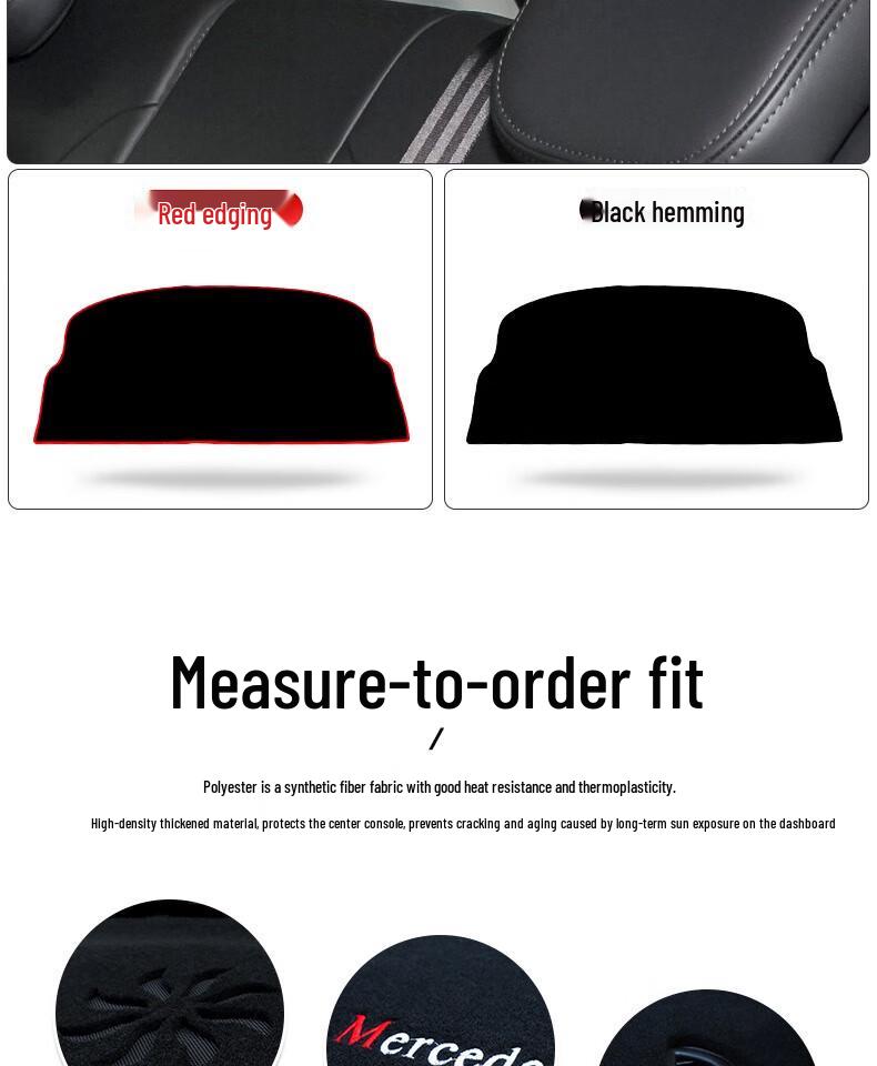 Haval H6 Coupe Dashboard Sunshade Pad - Interior Sun Protection Mat