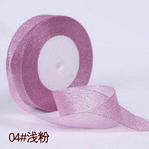 25yards 25MM Glitter Onion Ribbon Chrismas Wedding Decor Cake Candy Box Packaging Gift Wrap Materials Apparel DIY Accessories