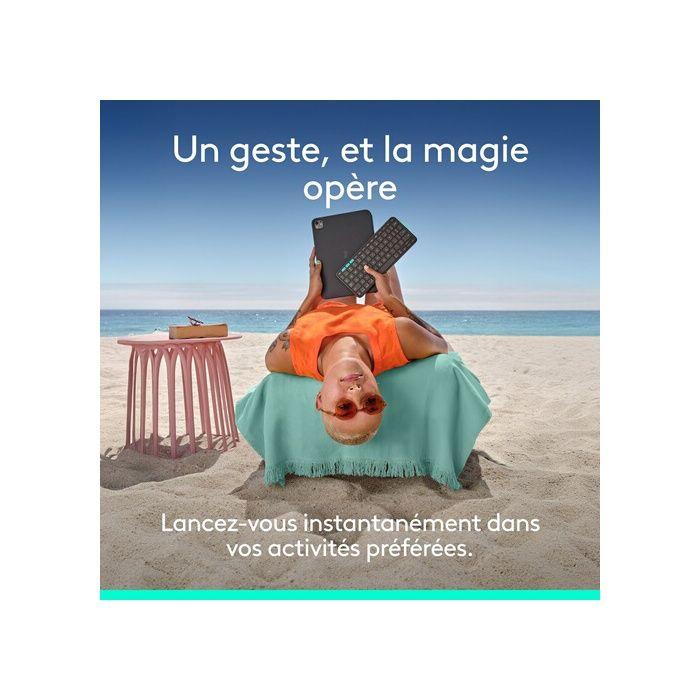 Accessoires Tablette Logitech Flip Folio, étui clavier pour iPad Pro 11 pouces (M4) et iPad Air 11 pouces (M2 et M3) (5e génération
