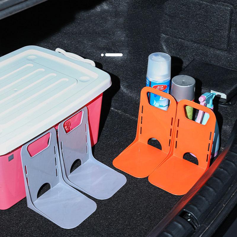 1PC Multifunctional Car Back Auto Trunk Fixed Tool Rack Holder Luggage Box Stand Shake-proof Organizer Fence Storage Holder