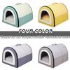 Winter Cozy Semi-Enclosed Washable Dual-Use Pet Nest for Cats & Small Dogs