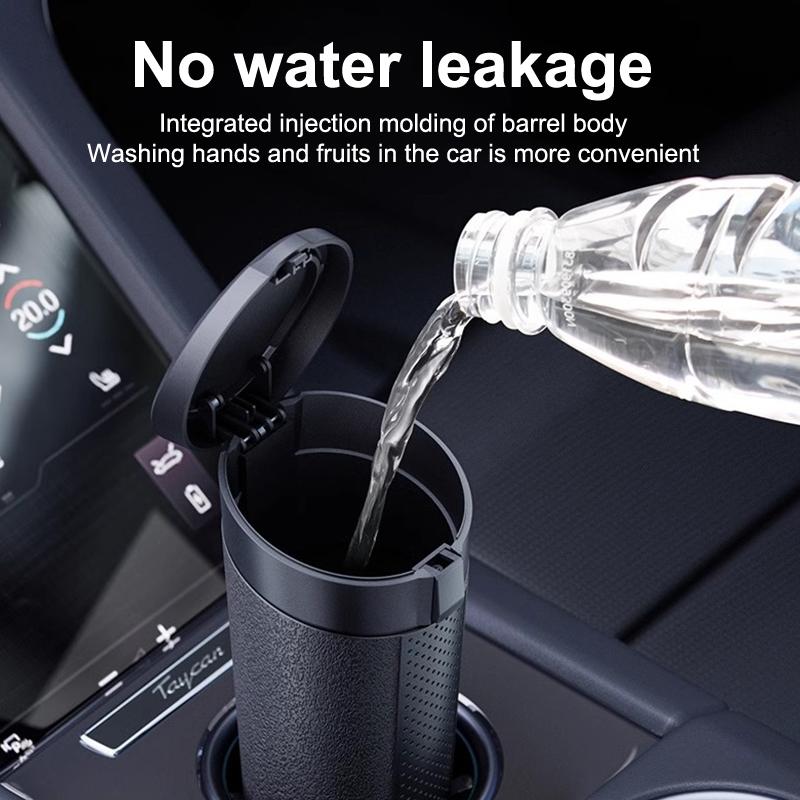 Uniwersalny kosz na śmieci do samochodu Mini organizer na kurz do auta Wewnętrzna torba na śmieci Pojemnik na śmieci Pudełko do przechowywania Pojazdowy kosz na śmieci